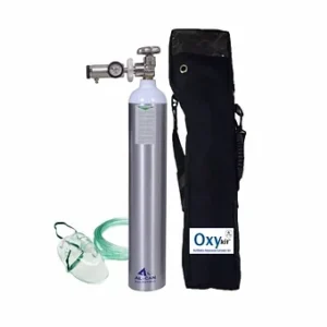 Oxygen Cylinder with Bag and equipment Buy Aluminum Oxygen Cylinder 4.5 litre