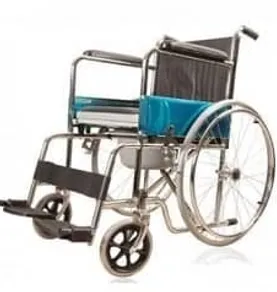 Rent Foldable Wheelchair-With Commode
