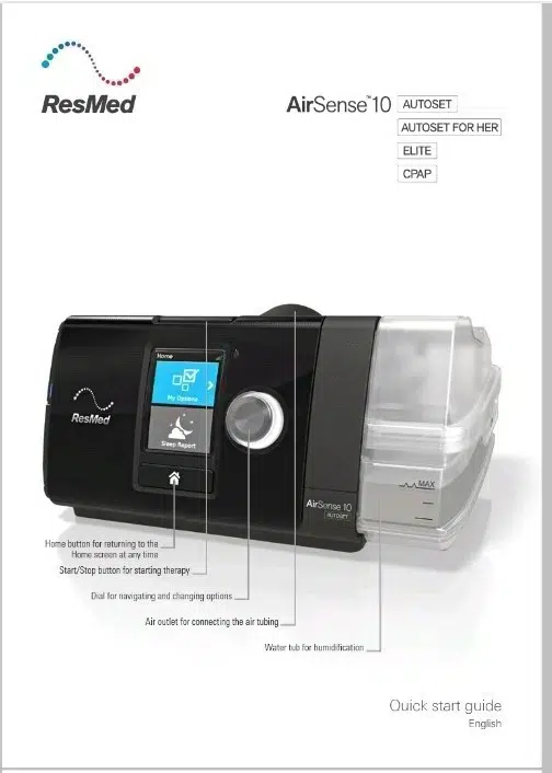 Resmed Airsense 10 Auto Set For Her